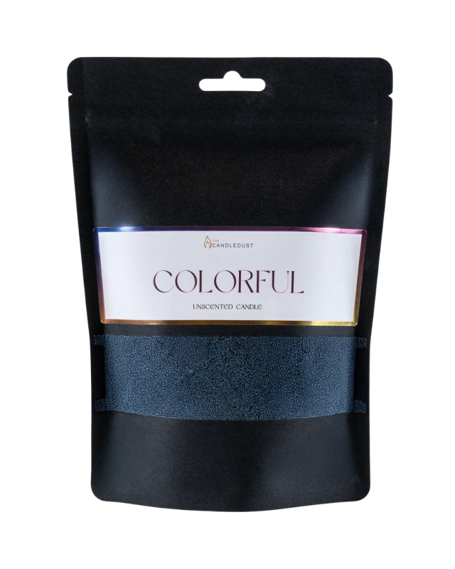 Candledust colorat space grey– lumânare reutilizabilă din ceară vegetală